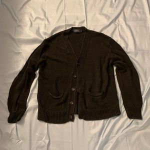Polo Ralph Lauren Men’s Cardigan Sweater-Size Large.